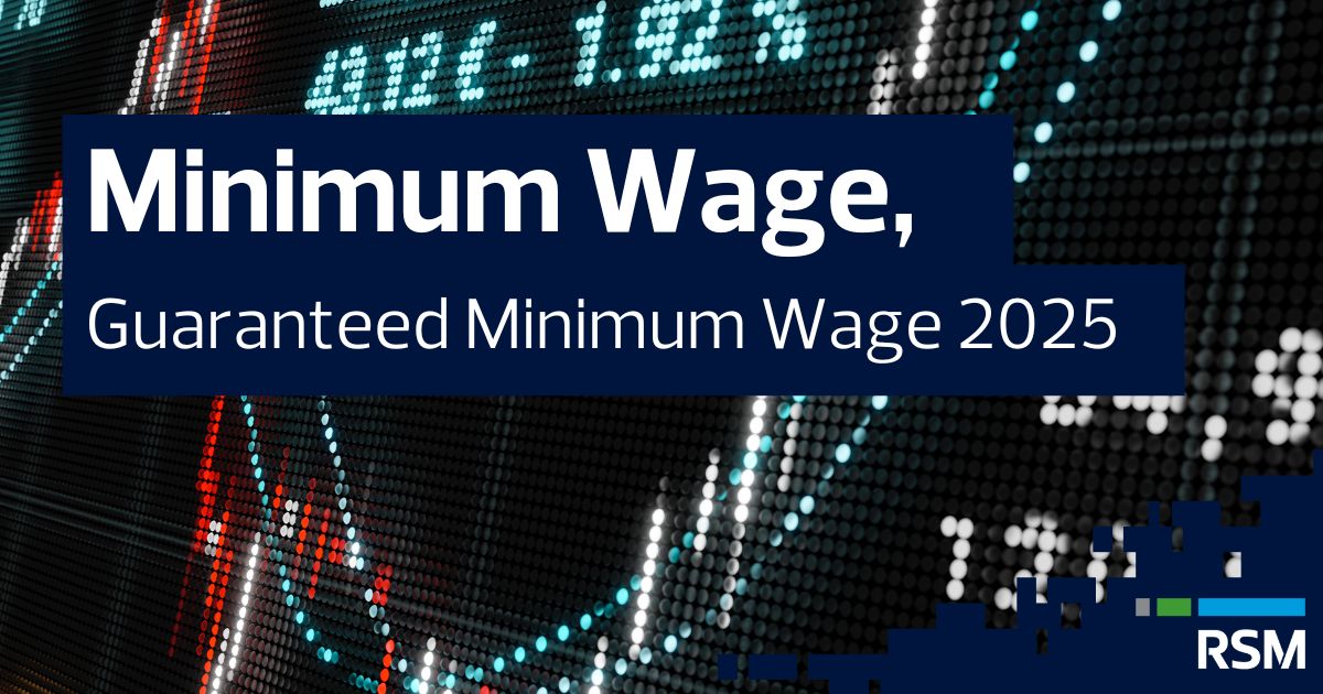 Minimum Wage and Guaranteed Minimum Wage 2025 BLOG RSM Hungary